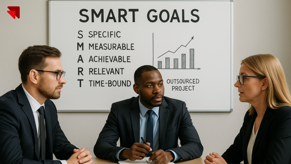define goals for outsource