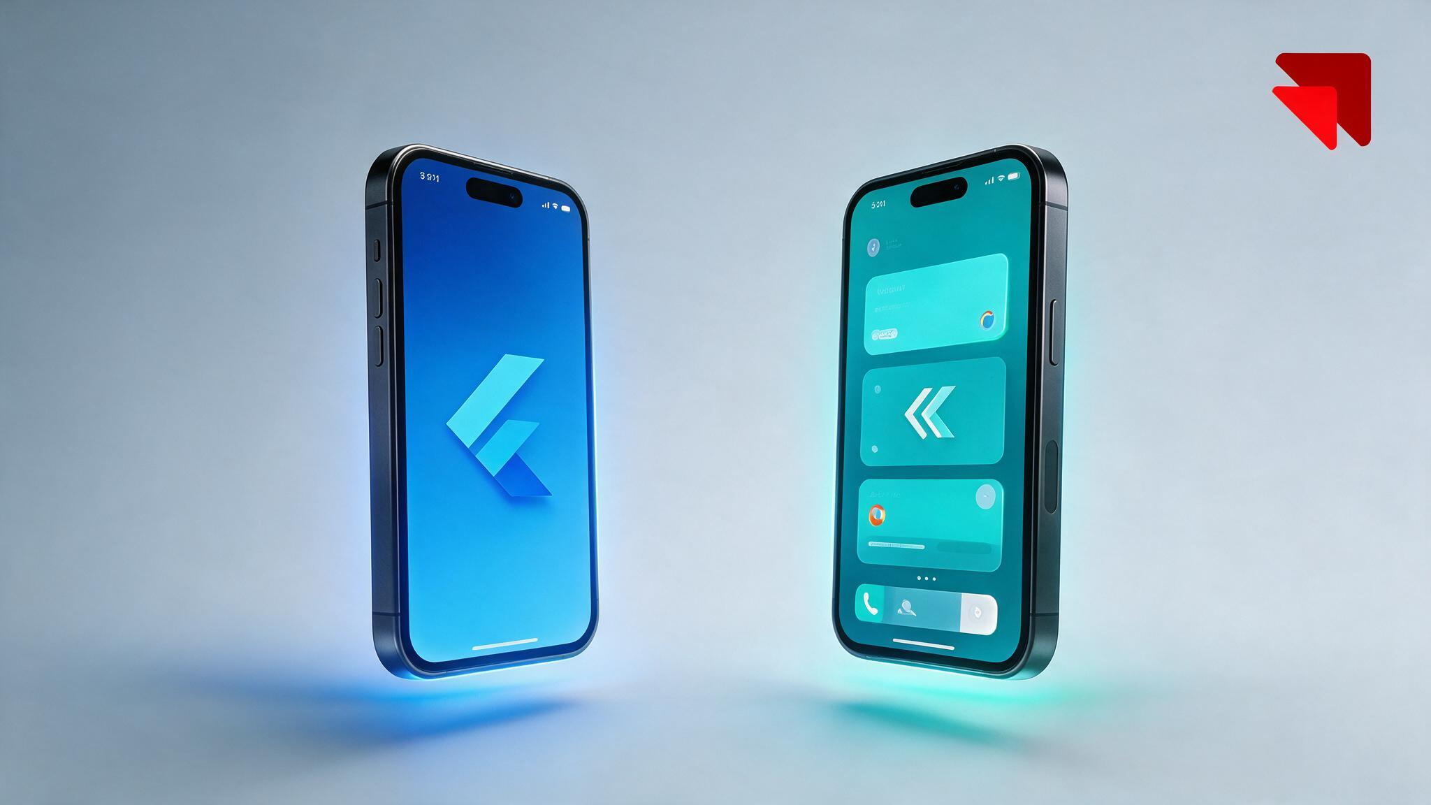 Side-by-side comparison of Flutter and React Native as cross-platform mobile development frameworks for a startup MVP → flutter-vs-react-native-2026